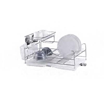 China Modern Modern Household Universal Metal Dish Drying Rack for sale