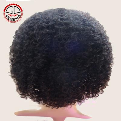 China Bleached Golden Hair Glueless Bob Style Human Hair Wig Machine Made Knots for sale