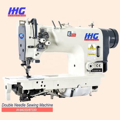 China Double Straight Needle Direct Drive Timmer Industral Thread Knife Sewing Machine For Denim Automatic Thread Trimmer for sale