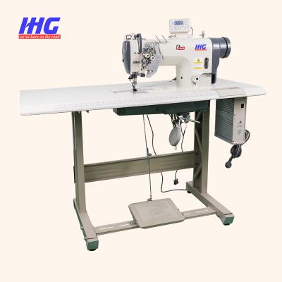 China Trouser factory automatic double needle slit bar trimming sewing machine for sale for sale