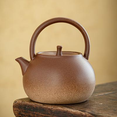 China Viable Hot Sale Porcelain 750ml Color Teapots Hotel Teapots Porcelain Heat Resistant Teapot for sale