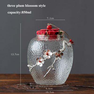 China Viable Hot Sale Glass Tea Coffee Kitchen Canister Clear Cart Round Glass Snack Sugar Tea Storage Glass Jar With Wooden Lid for sale