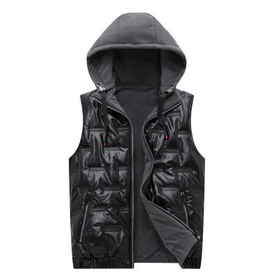 China Anti-wrinkle plus size thick jacket fashion sports vest unisex lightweight winter down sleeveless jacket for sale