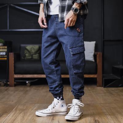 China Wholesale Cotton QUICK DRY Gray Drawstring Pants With Large Solid Casual Pocket Men's Trousers and Slacks for sale