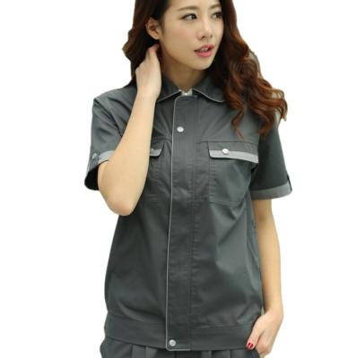 China Men's Work Long Pants Factory Price Workwear Can Be Customized Women Short Sleeve Workwear Summer Workwear Workwear Gray Construction Suit for sale