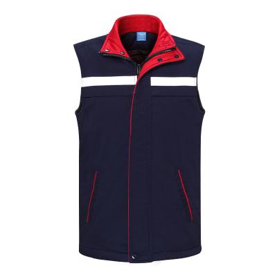 China Anti-Static Work Vests Winter Unisex Vests Work Vests For Man And Woman Can Be Customized Uniform Reflective Markings for sale