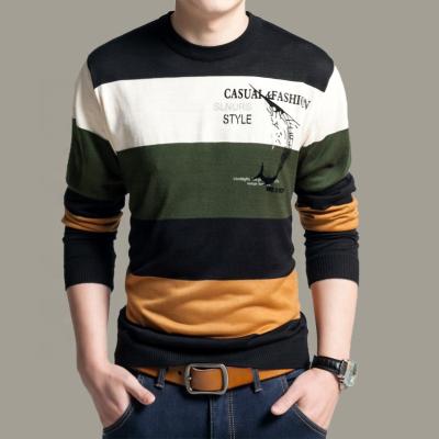 China 2021 New Men's Round Collar Spring And Autumn Thin Bottom T-shirt Fashion Youth Shark T-shirt QUICK DRY for sale