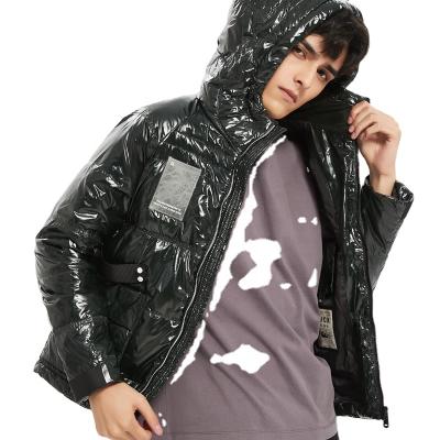 China New Design Viable Men's Waterproof Anorak Hood Sunscreen Reflective Leisure Down Jacket Outdoor Jackets for sale