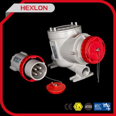 China Explosion proof plug and socket, HLBSP01 connector for sale