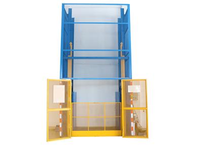 China 5T Electric Small Goods Elevator Guide Rail Warehouse Freight Elevator for sale