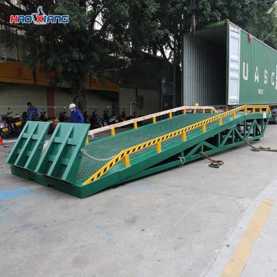 China 15T Temporary Loading Dock Trucks Mobile Container Loading Ramp for sale