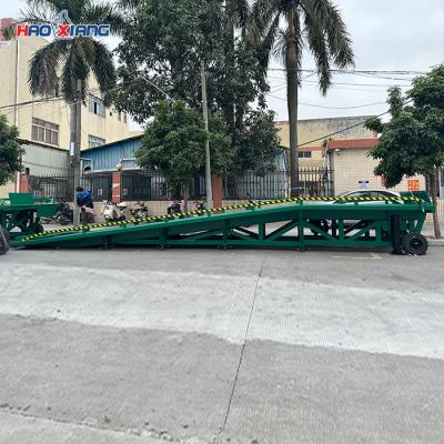 China 20 Tonnen Container Dock Ramp Einstellbarer Höhenstand zu verkaufen