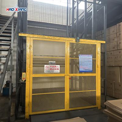 China Safety Hydraulic Freight Elevator 7th Floor Industrial Elevator Lift for sale