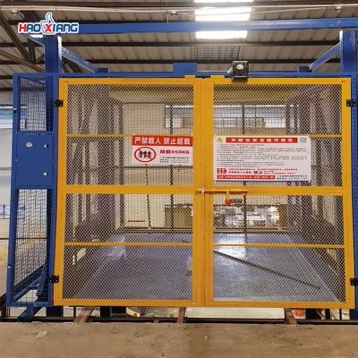 China Rail Mounted Cargo Lifts Customizable Height Home Freight Elevator for sale