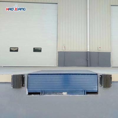 China Electric 8T-20T Elevating Dock Steel Hydraulic Dock Ramp Blue for sale