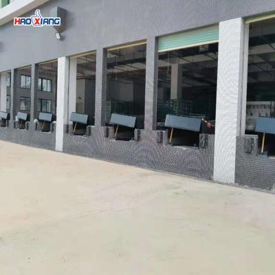 China Customized 8T-20T Warehouse Dock Leveler Blue Dock Plate Ramp for sale