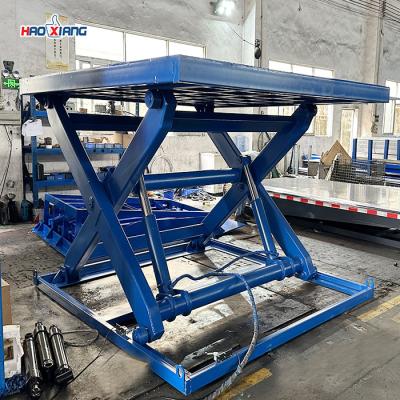 China Unmovable Hydraulic Scissor Lift Vertical Electric Hydraulic Table Lift for sale