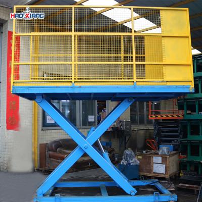 China Customized 4000mm Fixed Scissor Lift Motorised Lifting Platform for sale