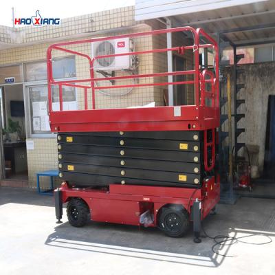 China 1.5t Four Wheel Drive Scissor Lift Mobile Scissor Lift Platform Customized for sale