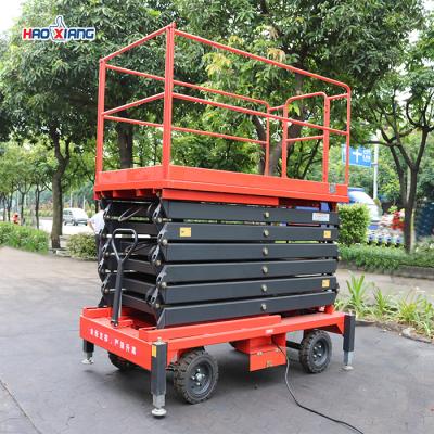 China Manoeuvrable Electric Scissor Lift Platform 3000mm-16000mm Lifting Height for sale