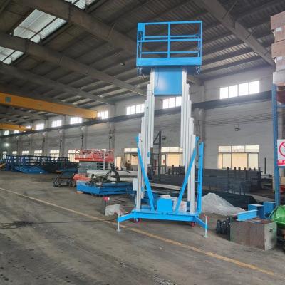 China 560KG Vertical Material Lifts Hydraulic Lift Ladder For Warehouses for sale