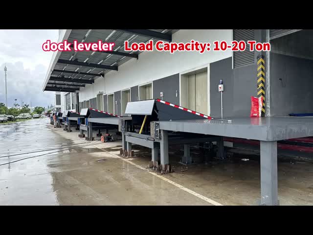 Factory 15T Truck Loading Dock Plates Warehouse Dock Leveler