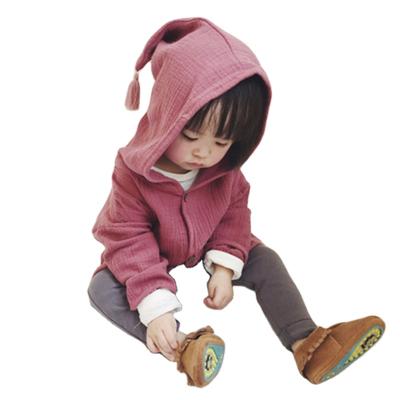 China Autumn Winter Kids Baby Boys Anti-Shrink Girls Jacket Hooded Coats Fashion Cotton Infant Children Warm Cardigan Canvas Clothes for sale