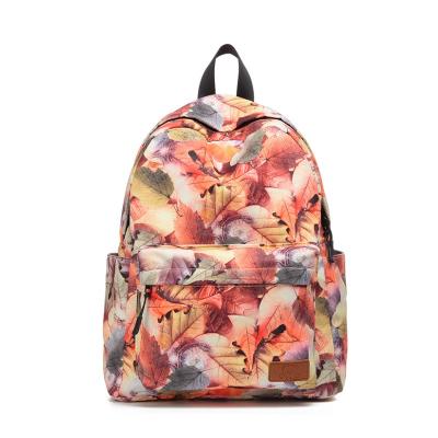 China With USB Girls School Bag Wholesale Custom All Over Printing School Bags For Teenagers for sale