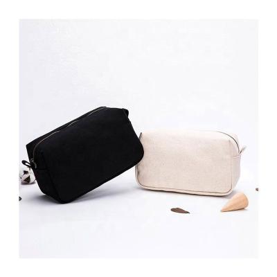 China Fashion Custom Clear Volume Black RPET Handle Material Toiletry Cosmetic Bag With Logo for sale