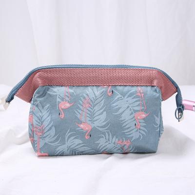 China Fashion Customized RPET Travel Women Make Up Pouch Cosmetic Bag For Gifts for sale