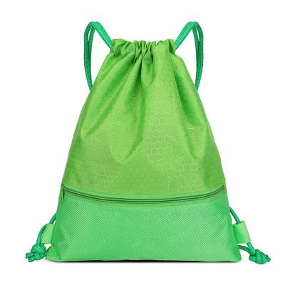 China Outdoor Soft-Loop Basketball Sports Waterproof Customized Cotton Organic Drawstring Bag for sale