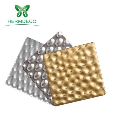 China New design SS201/304/316/430 stamping non-slip mirror finish plate ss304 stainless steel honeycomb plate for sale