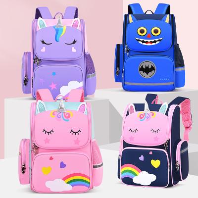 China Manufacturer High Quality Waterproof Unicorn Breathable Backpack School Bag for Kids and Girls for sale