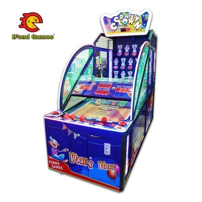 China Wooden+FRP+Steel Arcade Games Machines Coin Operated Ticket Redemption Down The Clown Game For Sale for sale