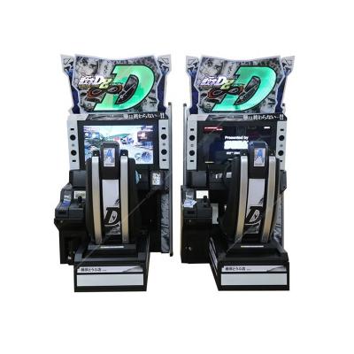 中国 Coin Operated Initial D 8 Arcade Car Racing Game Metal+acrylic+plastic Electronic Visual Simulator Machine For Game Center 販売のため