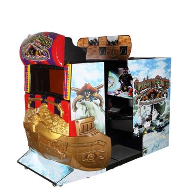 Chine Most Popular 55 Inch Metal+acrylic+plastic Shooting Arcade Video Game Deadstrom Pirate With Seats Invent Game Machine à vendre