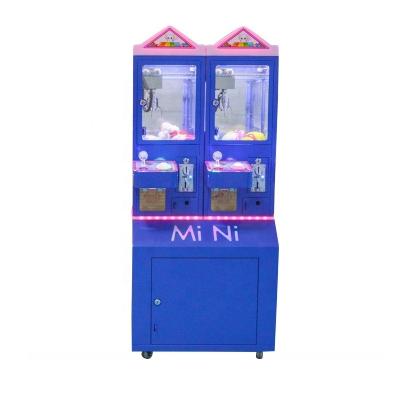 China Metal+acrylic+plastic Coin and Banknote Powered Arcade Prize Vending Game Commercial Toy Crane Claw Machine For Sale Te koop