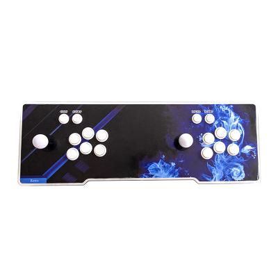 China Classic Joystick Arcade Game Wood+acrylic Game Home Game Machine Metal Panel 2 Players Console Te koop