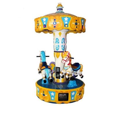 China Metal+acrylic+plastic Indoor Amusement Kiddie Rides Carousel Arcade Vending Game Machine For Sale for sale