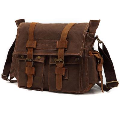 China High Quality Casual Vintage Rucksack College Bookbags Canvas Backpack For Men Backpack Fleece Mens Laptop Bags for sale