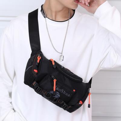 China New Fanny Pack Water Proof Shoulder Man Sports Waterproof Chest Bag Multifunctional Outdoor Cross-body Bag for sale