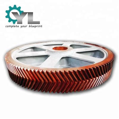 China energy & Mining Forging Helical Herringbone Gear Wheel Transmission Gear Double Gear for sale