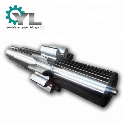 China energy & China TOP Mining Manufacturer 36CrNiMo4 Stepped Shaft Customized Forging Shaft Input Shaft for sale