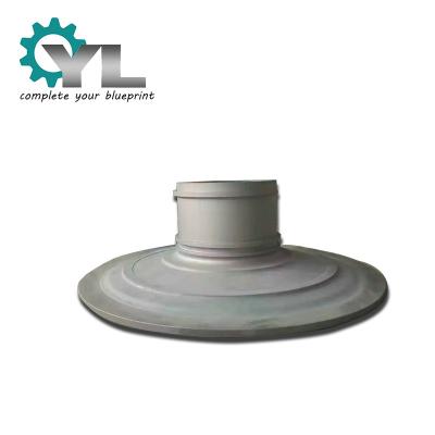 China Building Material Shops Large Diameter Steel Ball Mill Cement Dryer Rotary Kiln Casting End Cap Cover for sale