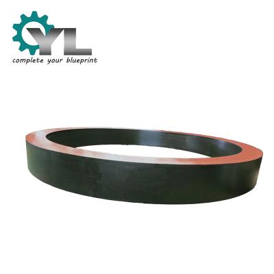 China Factory Cement Plant Melting Rotary Kiln Kiln Dryer Ring Bandage Rotary Kiln Tire for sale