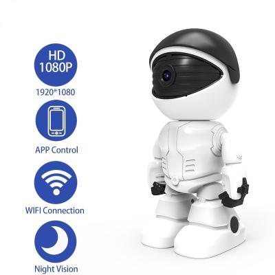 China 1080P Robot WIFI IP Camera Baby Monitor Webcam APP Remote Control Smart Home Video Surveillance CCTV Camera 3.6