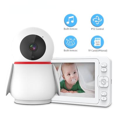 China 1080P Baby Monitor with Temperature Cry Alarm Babyphone Wireless Camera Music Video Monitoring Nanny Camera 3.6