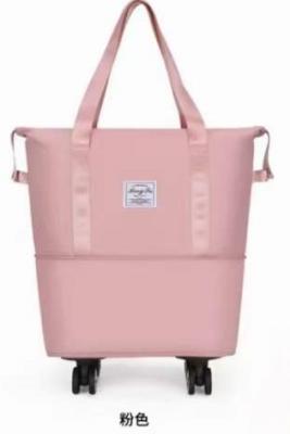 中国 New Arrival Pink Travelling Gym Bag Sports Duffel Custom Set Foldable Luggage Waterproof Men Large Capacity Travel Bags 販売のため