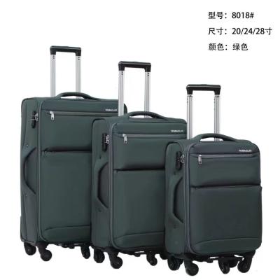 China Custom Logo Luggage Travelling Bags Trolley Luggage Sets Waterproof Oxford Fabric Luggage Oxford Bag With Wheel for sale