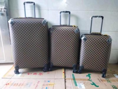 中国 PU Luggage Bag Corner Can Be Customized Logo High-End Business Retro Popular Luggage 販売のため